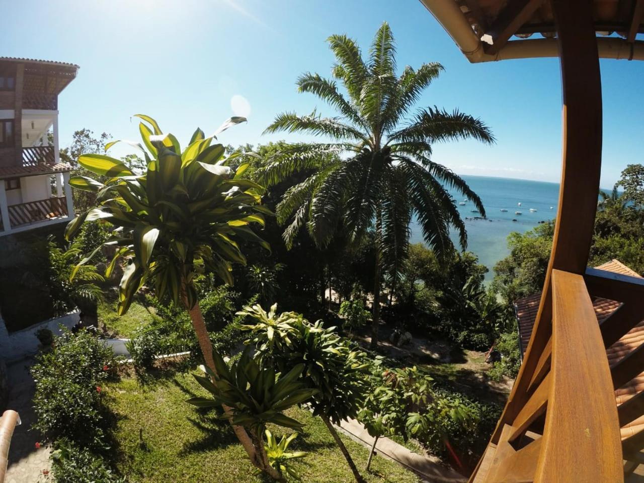 Pousada Residence Vila Das Flores Morro de Sao Paulo Ngoại thất bức ảnh